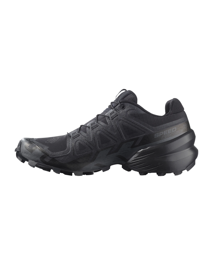 Salomon Mens Speedcross 6 - Black/Black/Phantom - Trail - AW25