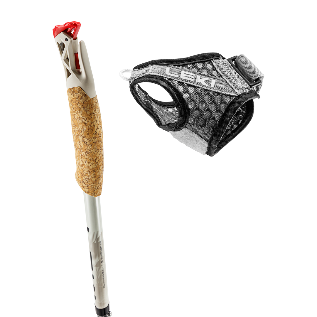Leki Ultratrail FX.One Trail Running Poles - Warm Grey Light/Warm Grey Dark/Black