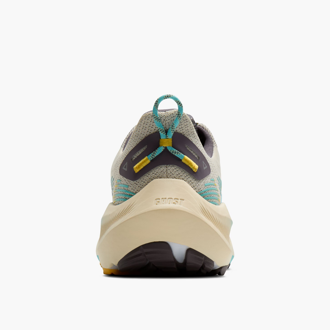 Brooks Mens Ghost Trail - Bleached Sand/Rabbit/Bluefish - Trail - SS26