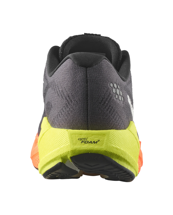 Salomon Mens Aero Blaze 4 Gradient - Black/White/Safety Yellow - Neutral - AW26