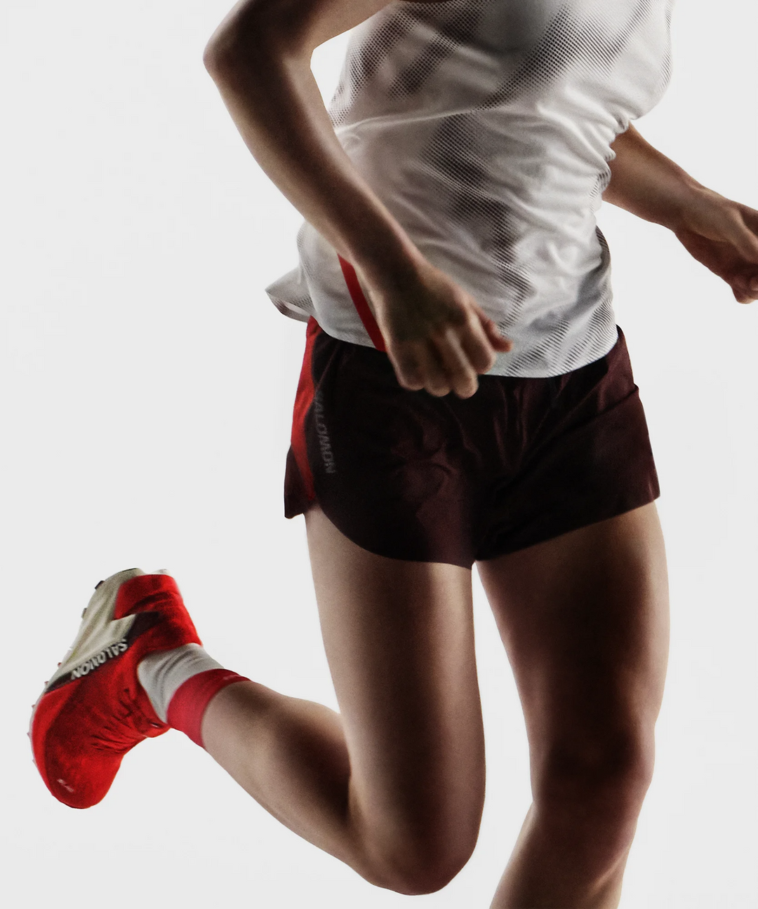 Salomon Unisex S/Lab PULSAR 4 - Fiery Red/Vanilla/Andorra - Trail - SS26