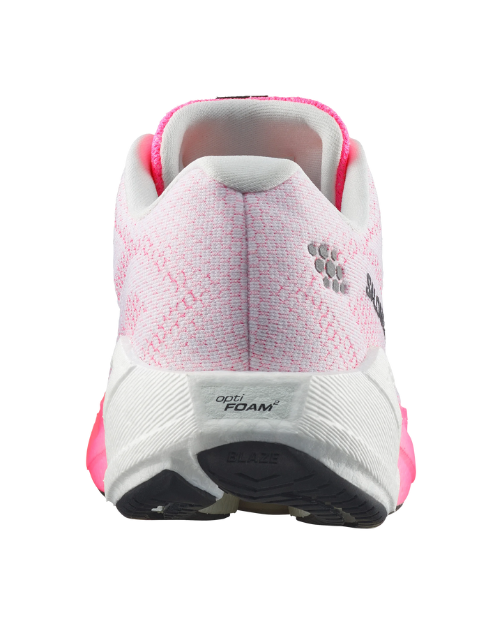 Salomon Womens Aero Blaze 4 - White/Knockout Pink - Neutral - AW26