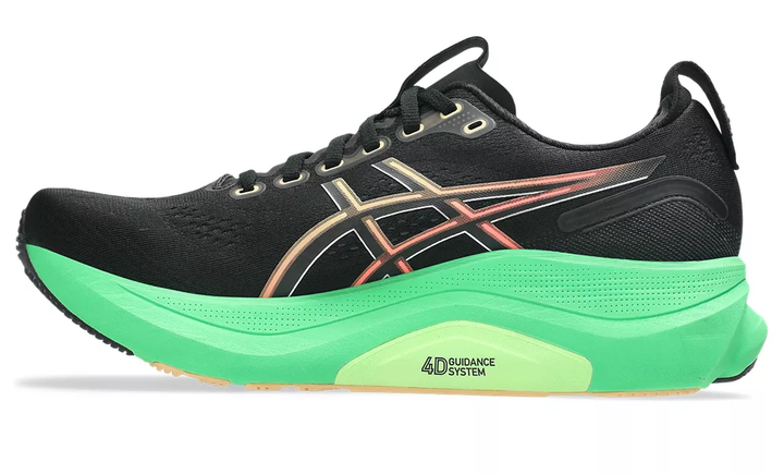 Asics Mens Gel Kayano 32 - Black/Vital Green - Stability - SS26