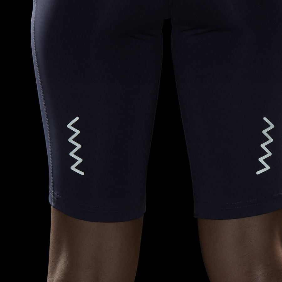 Adidas Womens Run Fast Shorts - Navy