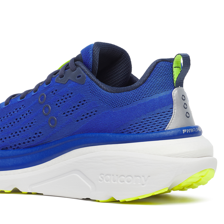 Saucony Mens Hurricane 25 - Lapis/Citron - Stability - AW25