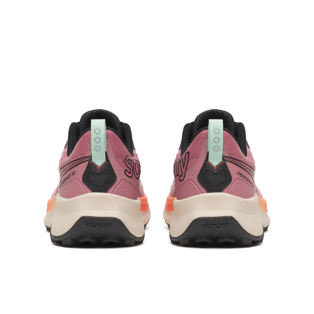 Saucony Womens Peregrine 16 - Mauve/Salmon - Trail - SS26
