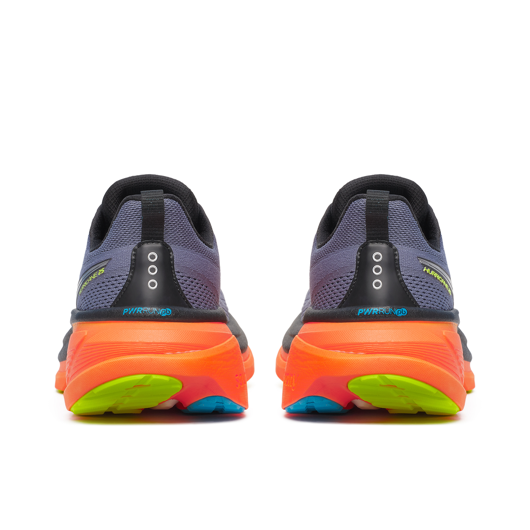 Saucony Mens Hurricane 25 - Shadow/Vizi - Stability - AW25