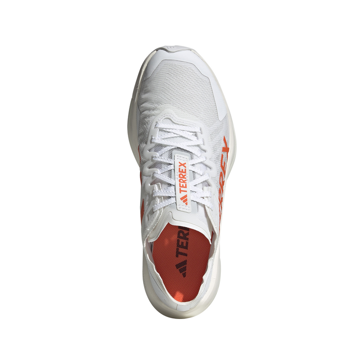 Adidas Womens Terrex Agravic Speed - Footwear White/Impact Orange/Dash Grey - Trail - SS25