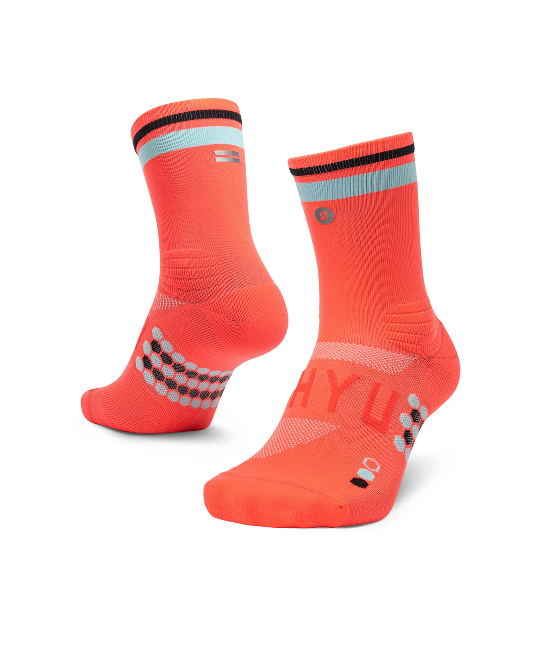 Chaussettes De Sport PEAR SOX Rayées (noir/rouge/blanc) Pour Baseball, Softball Ou Foot