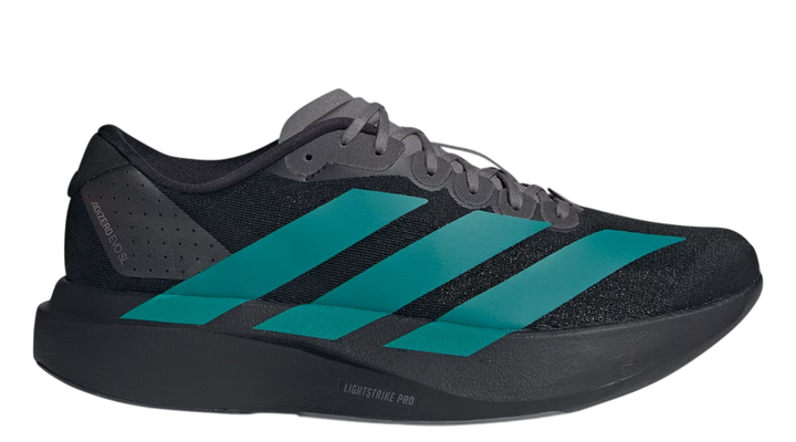 Adidas Mens Adizero Evo SL - Core Black/Pure Teal/Grey Four - Neutral - AW25