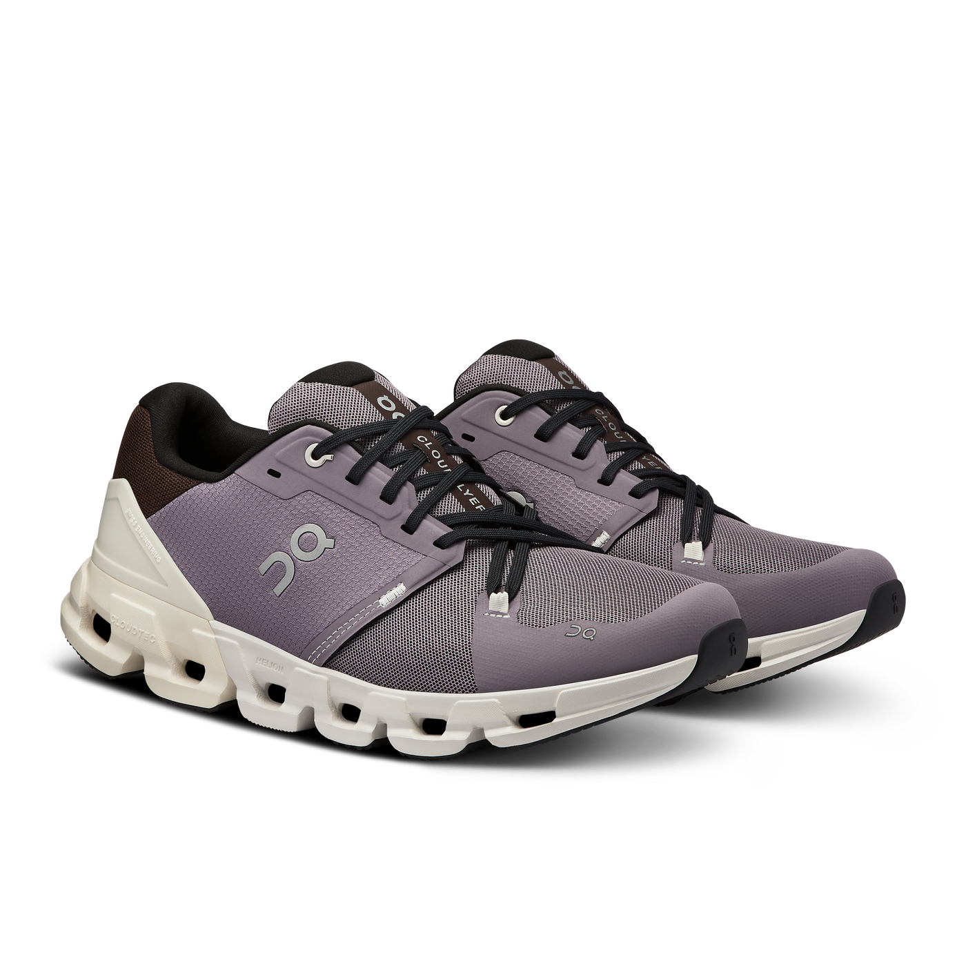 ON Mens Cloudflyer 4 - Shark/Pearl