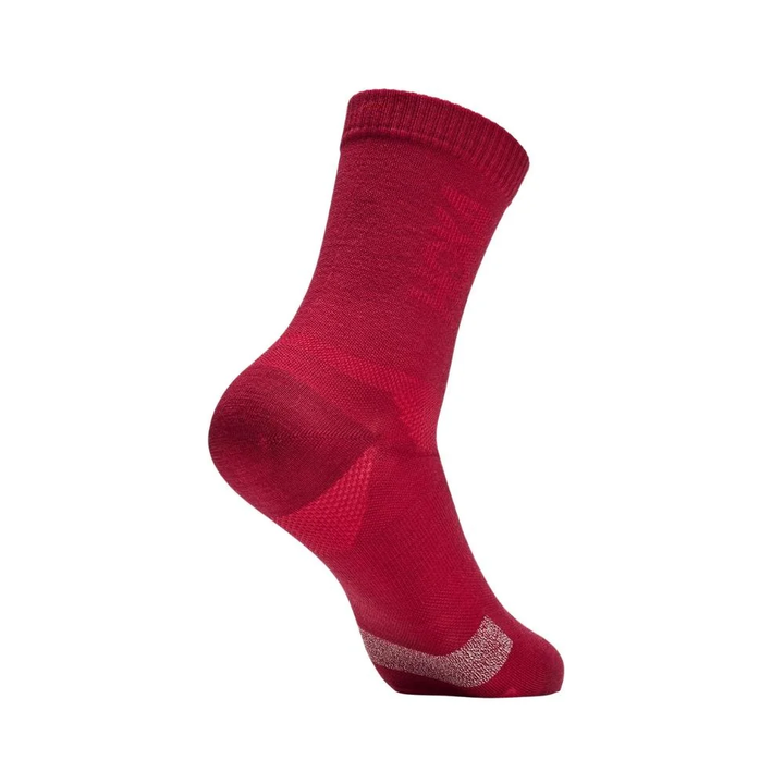 Hoka Unisex Merino Crew Sock - Red Agate - AW26