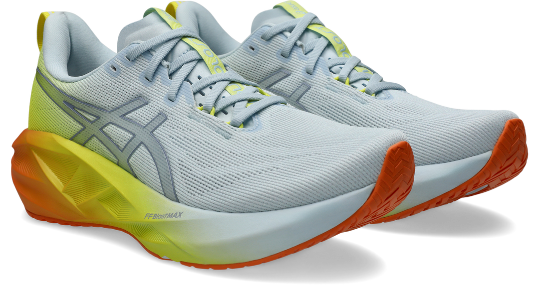 Asics Mens Novablast 5 - Sky/Lemon Spark - Neutral - SS26