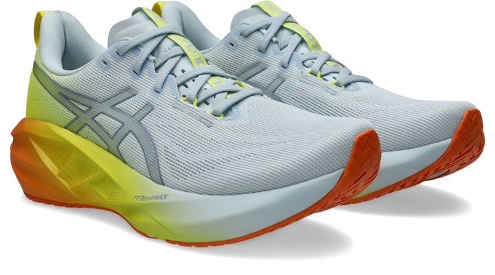 Asics Mens Novablast 5 - Sky/Lemon Spark - Neutral - SS26