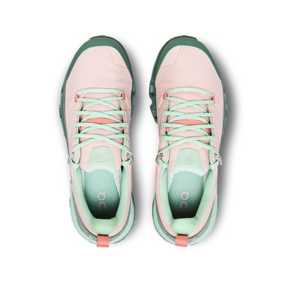 ON Womens Cloudwander Waterproof - Doe/Ivy - Trail