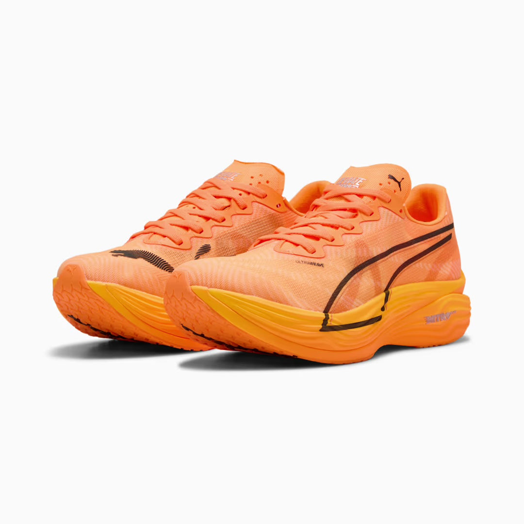 Puma Mens Deviate NITRO Elite 3 - Heat Fire/Puma Black - Neutral - AW25