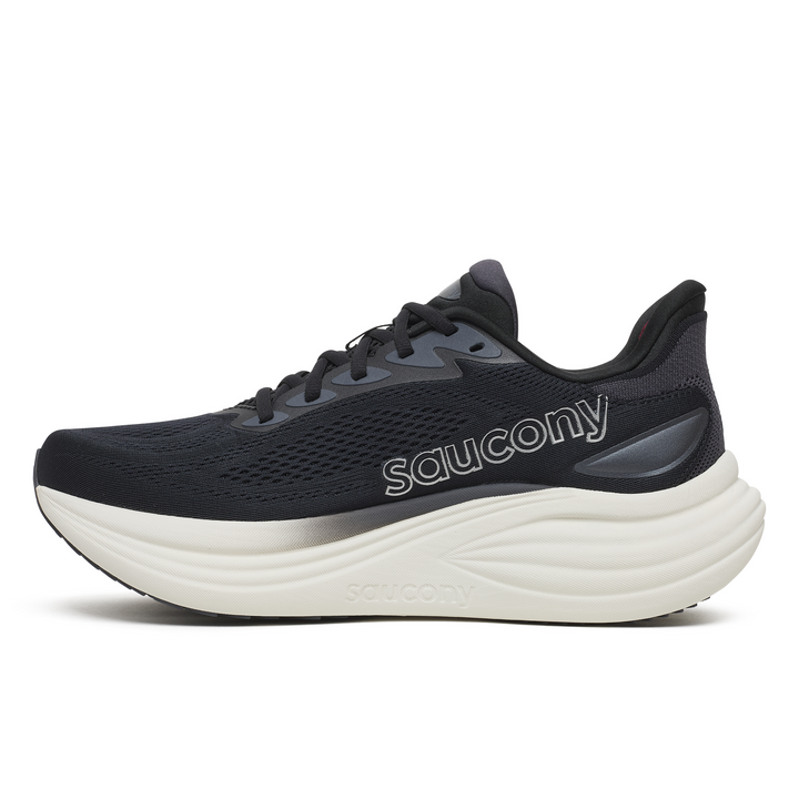 Saucony Mens Triumph 24 - Black/Silver - Neutral - AW26