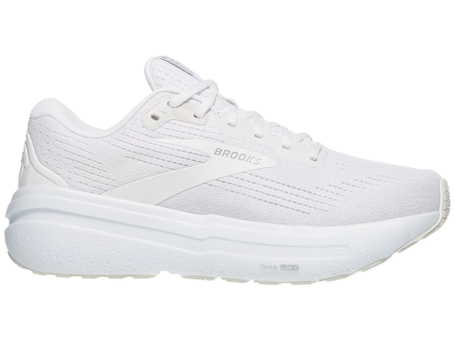 Brooks Mens Ghost Max 2 - Bright White/Bright White - Neutral
