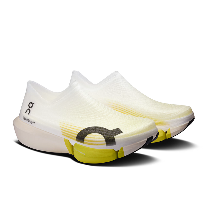 ON Unisex Cloudboom Strike 2 Lightspray - White/Lime - AW26