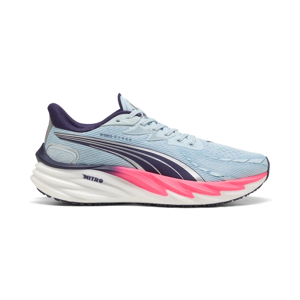 Puma Womens Velocity NITRO 4 x HYROX - Lucite/Pure Pink/Deep Plum - Neutral - SS26