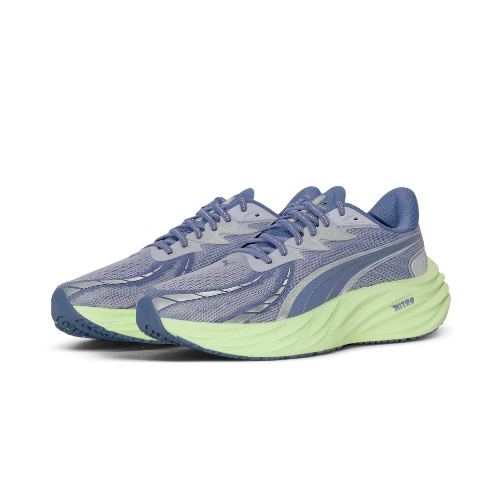 Puma Herren Velocity NITRO 4 – Vibrant Silver/Apple Spritz – Neutral – SS26