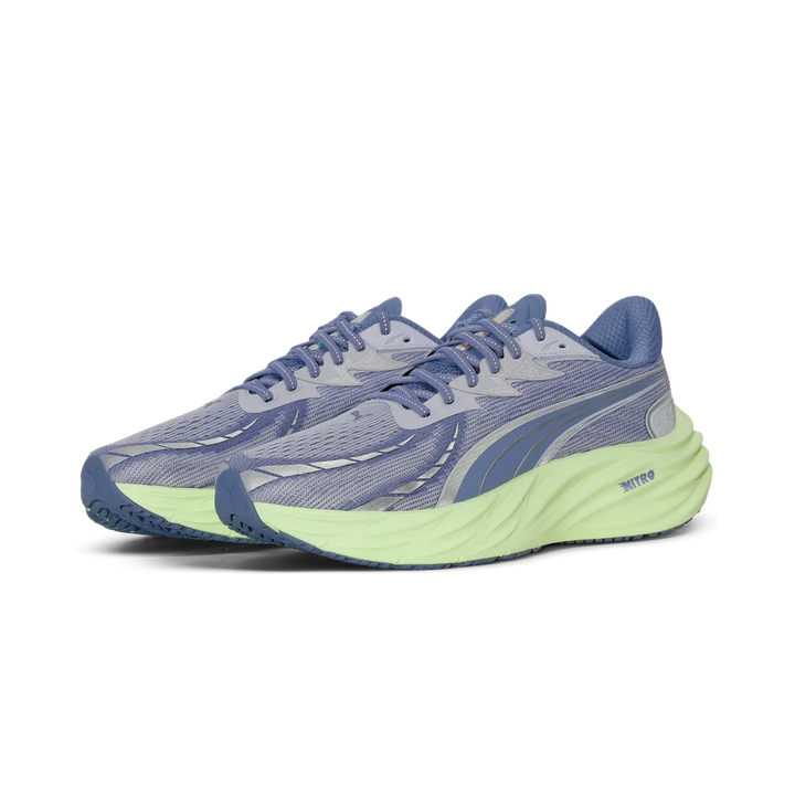 Puma Damen Velocity NITRO 4 – Vibrant Silver/Apple Spritz – Neutral – SS26