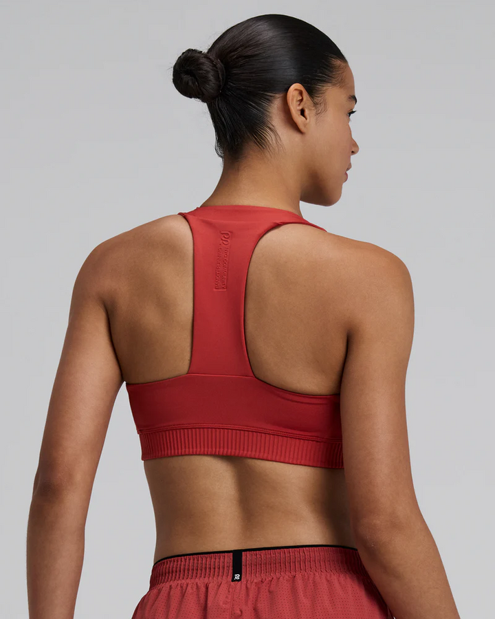 Bandit Womens Stamina Square Neck Bra - Rusted Apricot - SS26