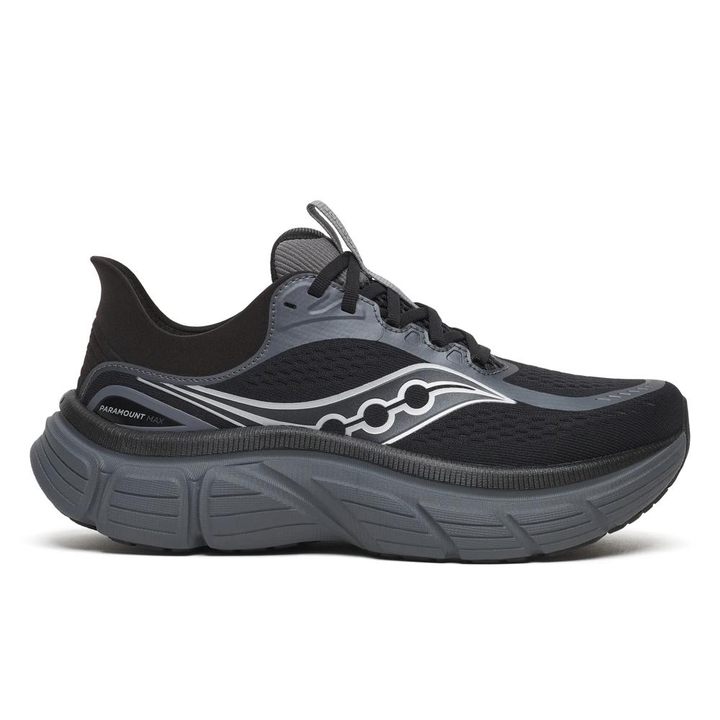 Saucony Mens Paramount Max - Black/Shadow - Neutral - AW26