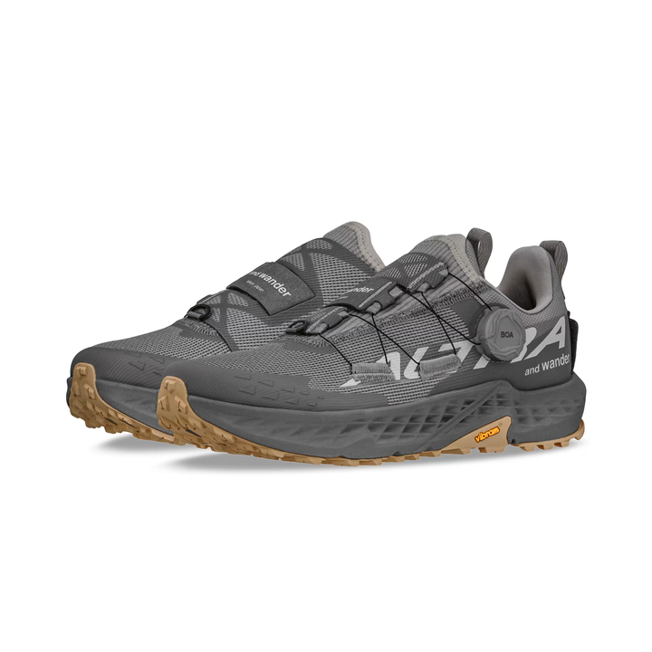 Altra Mens Timp 5 BOA and Wander - Titanium Gray - Trail
