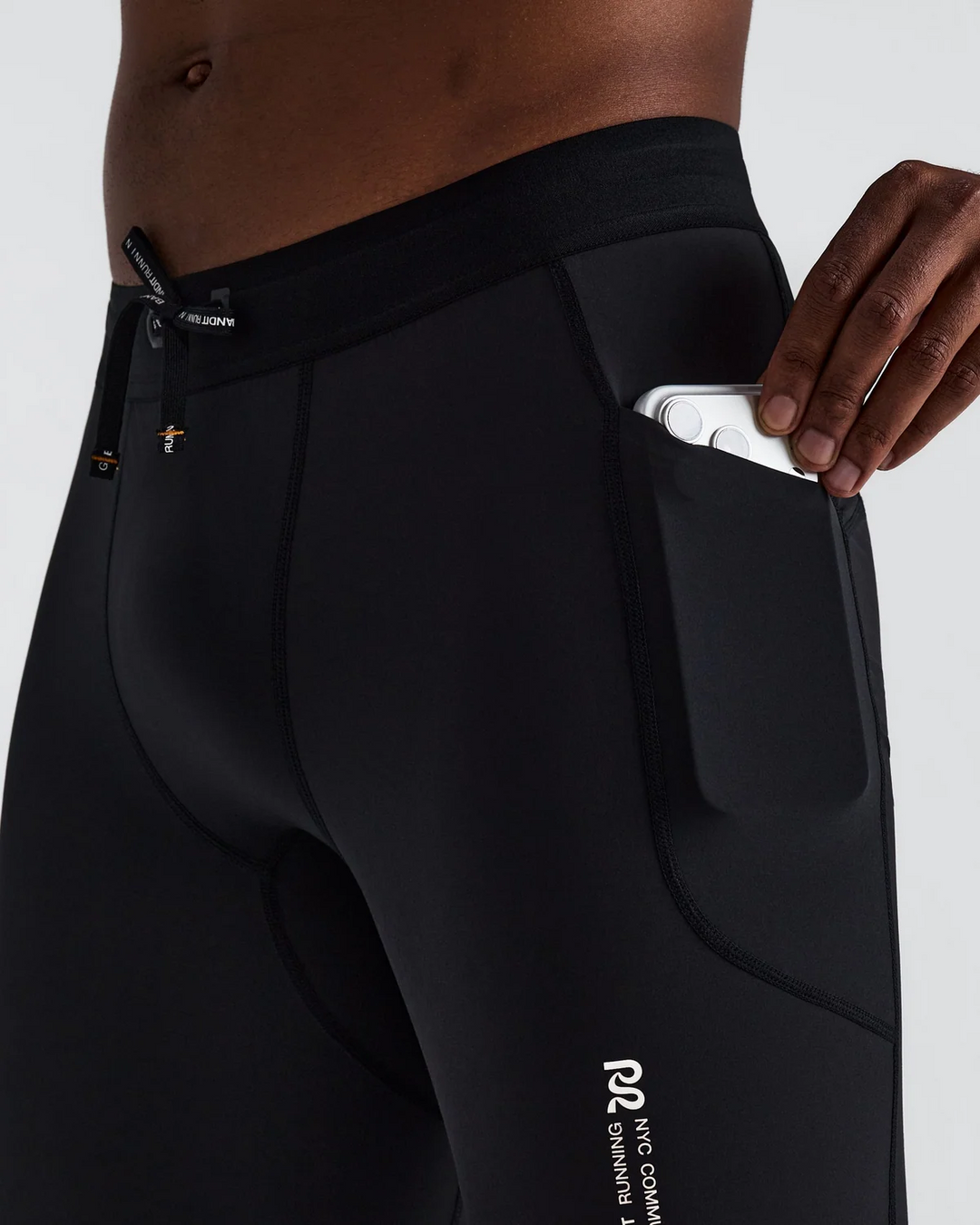 Bandit Mens SoLite Half Tights - Black - AW26