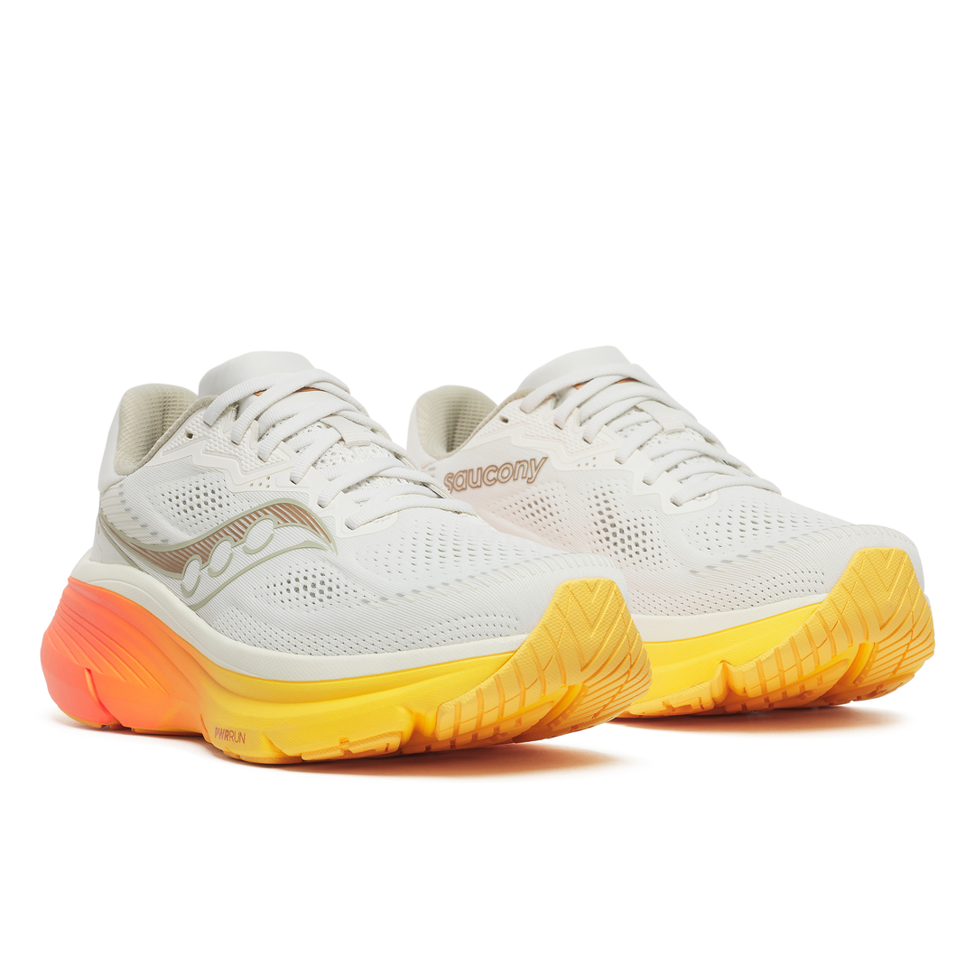 Saucony Mens Guide 19 - Ivory/Fire - Stability - SS26