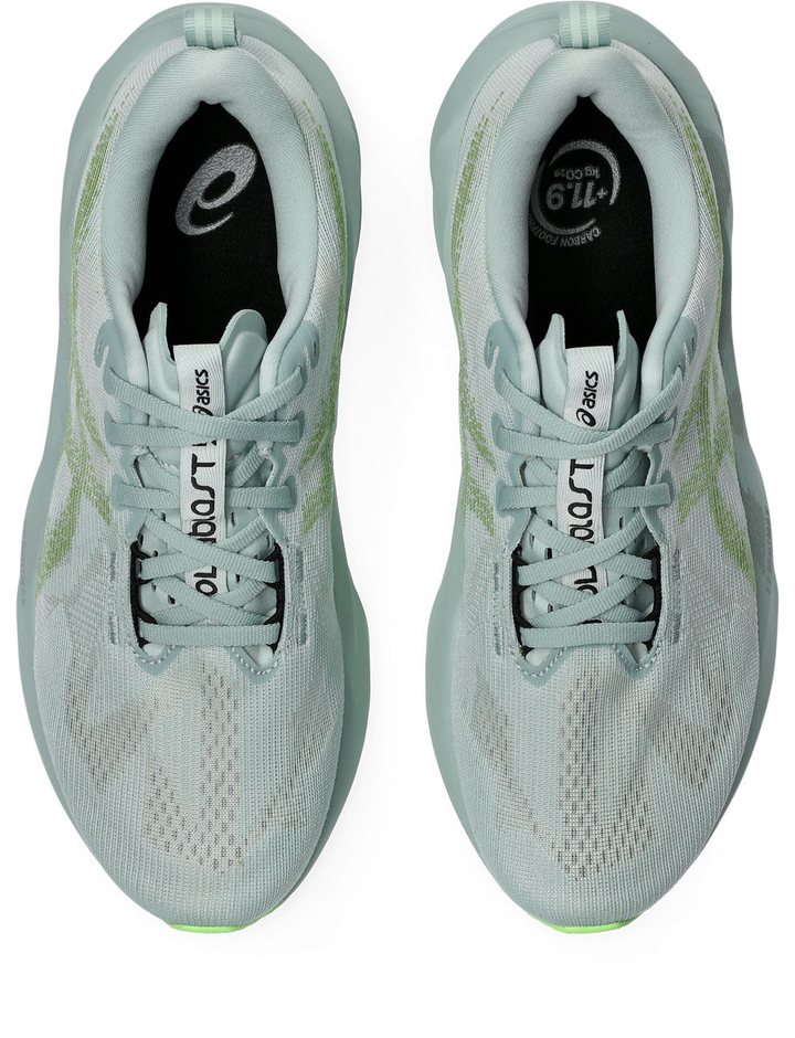 Asics Mens Novablast 5 - Cold Moss/Light Orange - Neutral - SS26