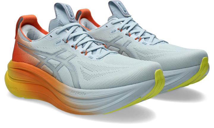 Asics Herren Gel Nimbus 28 – Himmel/Sonnenpfirsich – Neutral – SS26