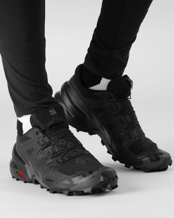 Salomon Mens Speedcross 6 - Black/Black/Phantom - Trail - AW25