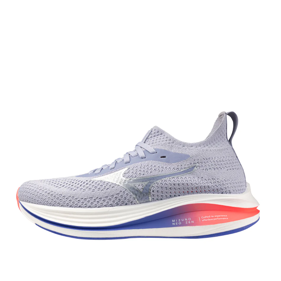 Mizuno Womens Neo Zen - Icelandic Blue/Silver/Striking Coral - Neutral - AW25