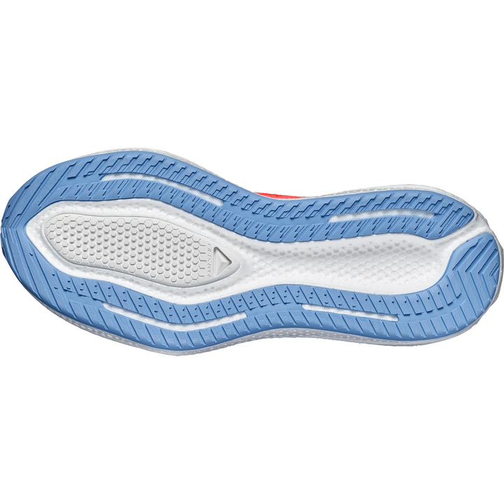 Salomon Mens Aero Glide 4 - Neon Flame/White/Persian Jewel - Neutral - SS26