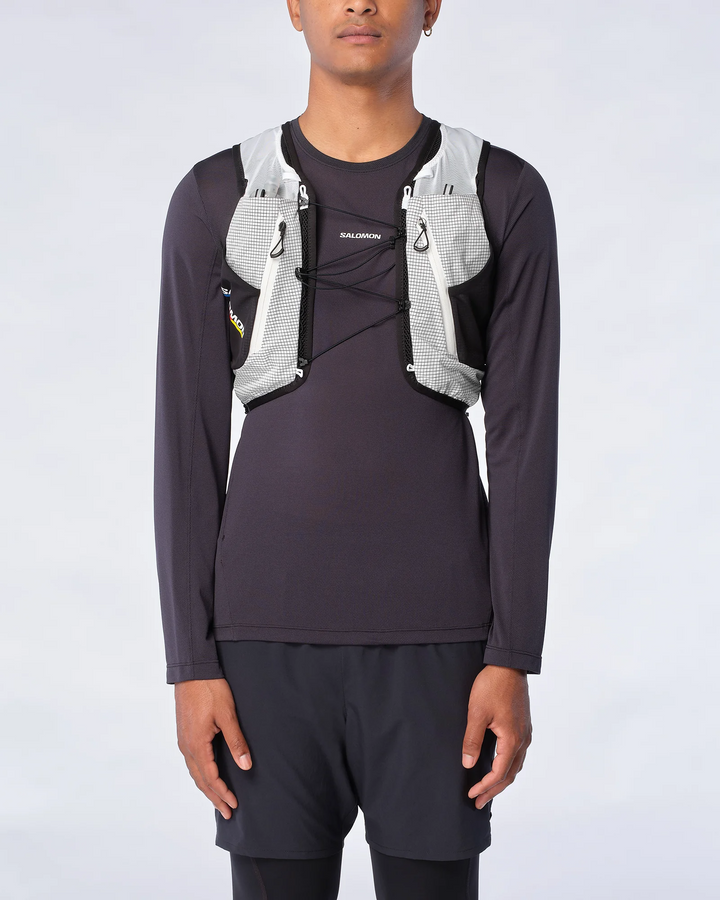 Salomon Unisex ADV Skin Cross Season Race Flag Vest - White/Black