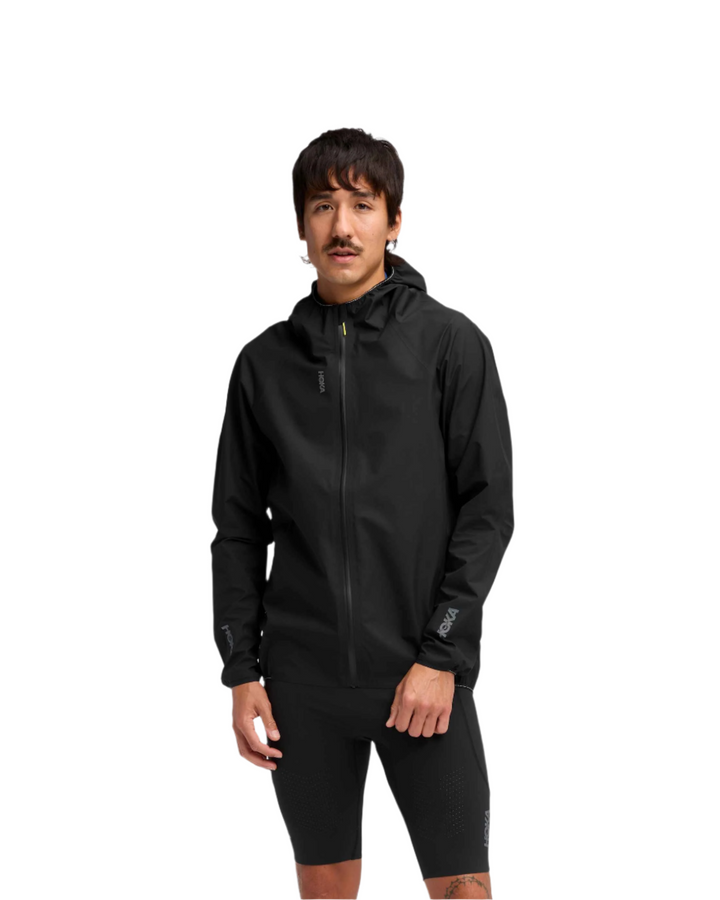Hoka Mens Skybreeze Waterproof Jacket GTX - Black