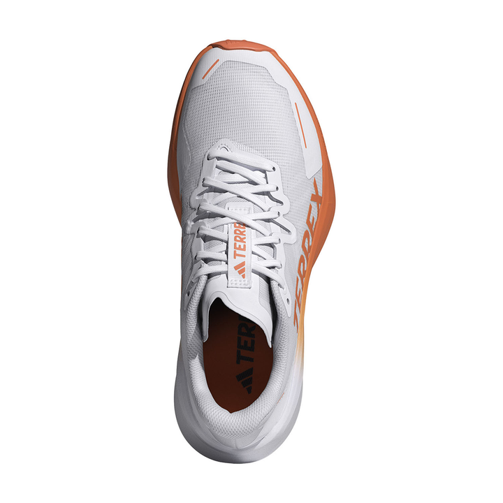 Adidas Womens Terrex Agravic 3 - Footwear White/Semi Impact Orange/Dash Grey  - Trail - AW25