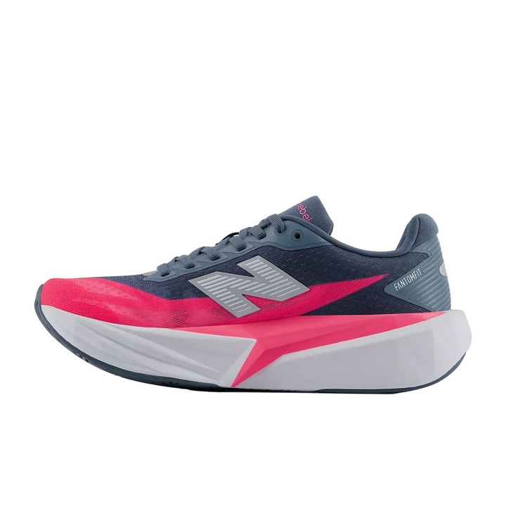 New Balance Womens FuelCell Rebel V5 - Shadow Blue/Pink Heat - Neutral - AW26