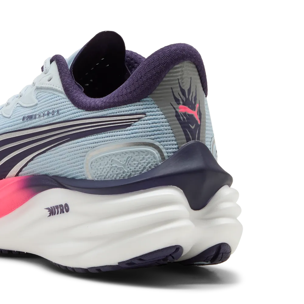 Puma Womens Velocity NITRO 4 x HYROX - Lucite/Pure Pink/Deep Plum - Neutral - SS26