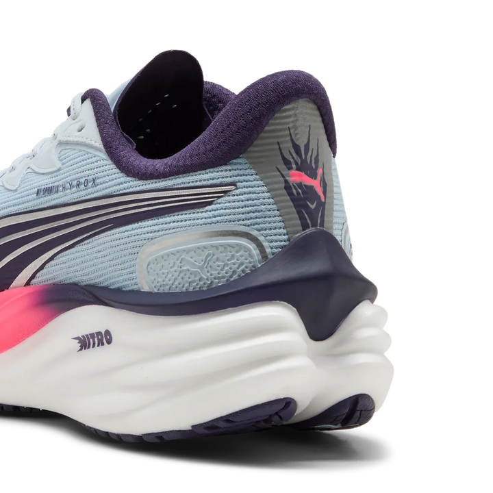Puma Womens Velocity NITRO 4 x HYROX - Lucite/Pure Pink/Deep Plum - Neutral - SS26