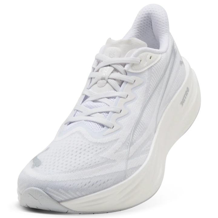 Puma Mens Deviate Pure NITRO - Puma White/Puma Silver - Neutral - AW26