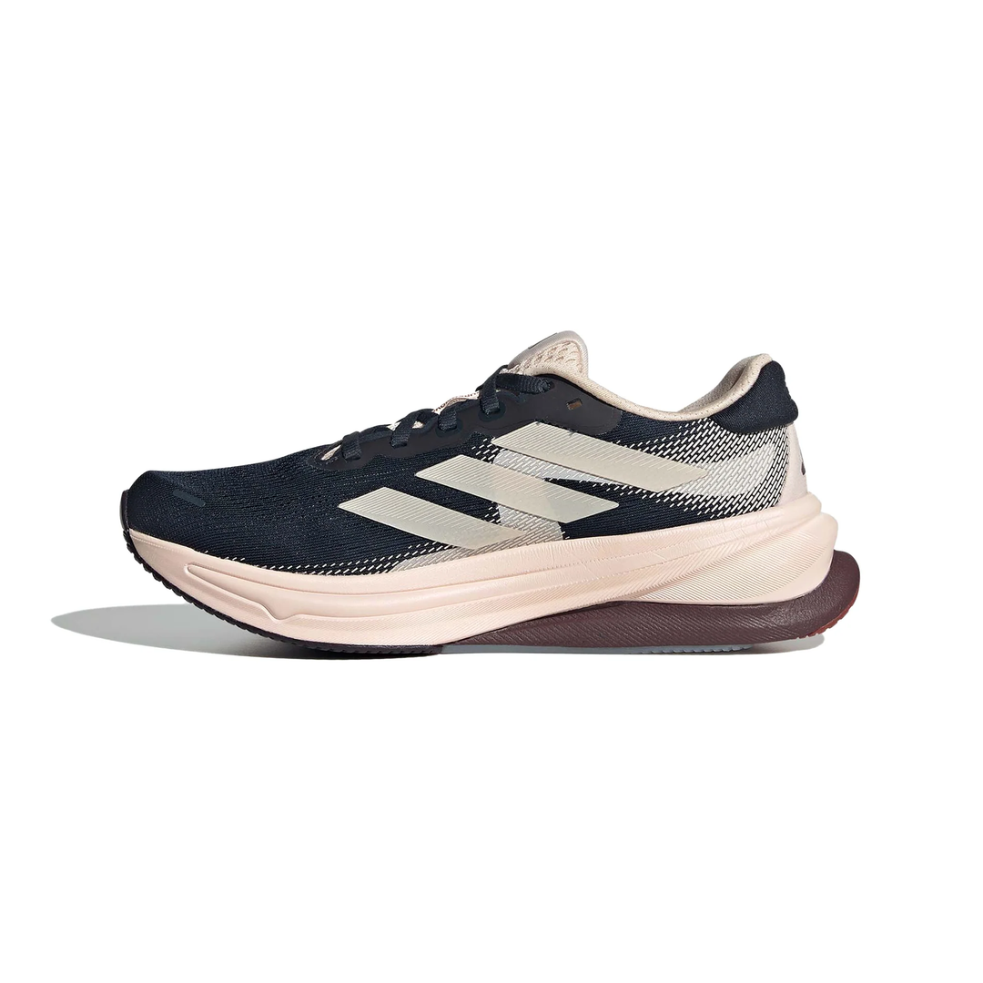 Adidas Womens Supernova Solution 2 - Aurora Ink/Wonder Quartz/Aurora Ruby - Stability - SS25