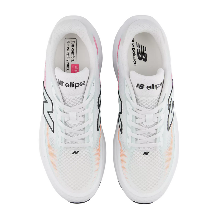 New Balance Mens Ellipse v1 - White/Black/Glint Blue - Neutral - SS26