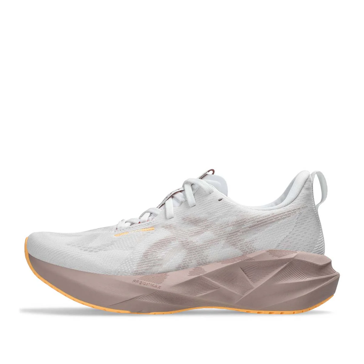 Asics Womens Novablast 5 - White/Fawn - Neutral - SS26
