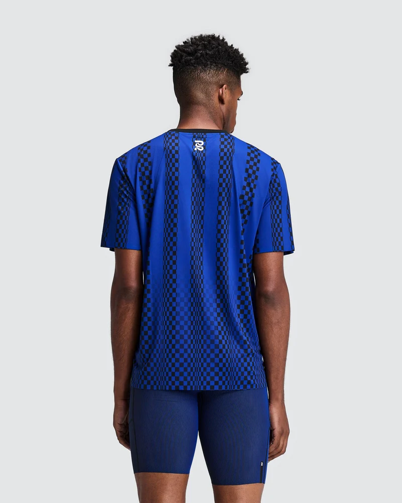 Bandit Men's Specter Performance Tee with Flopack - Bauhaus Blue - AW26