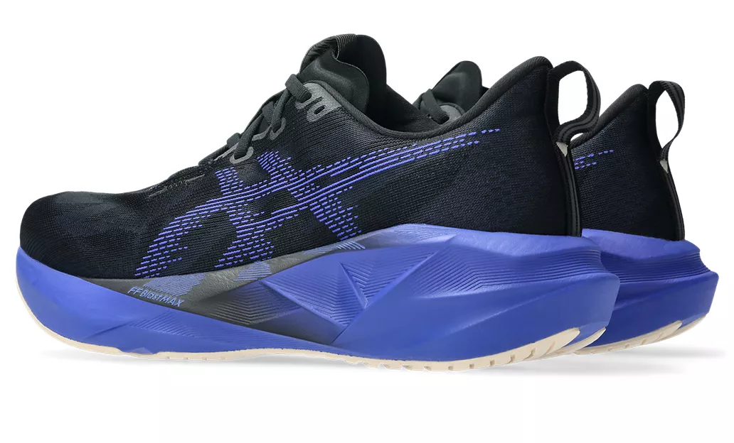 Asics Mens Novablast 5 - Black/Cobalt Burst - Neutral - SS26