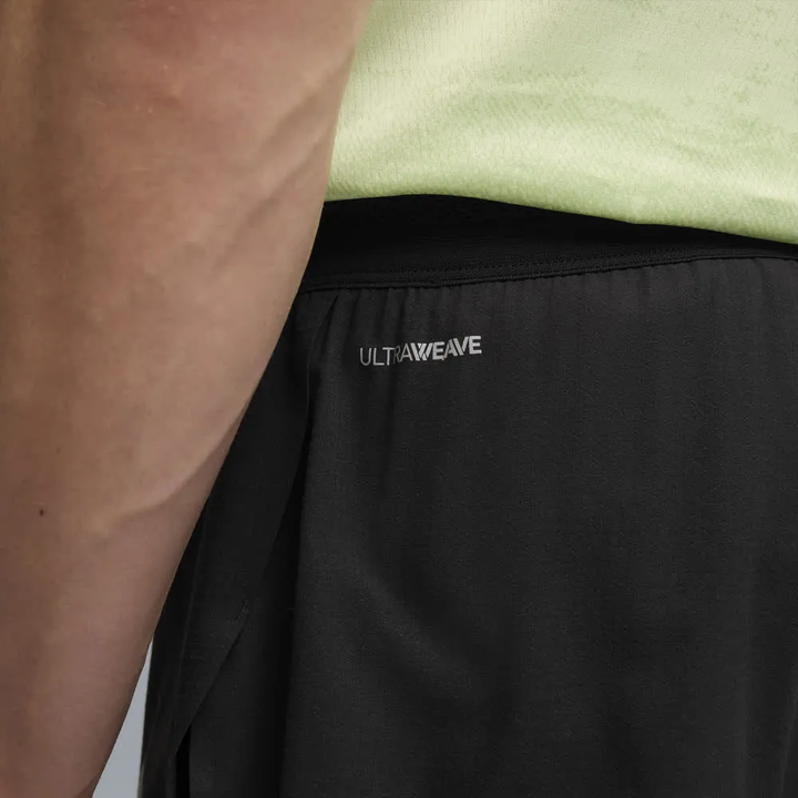 Puma Herren Lightspeed Ultraweave 2" Split Shorts - Schwarz