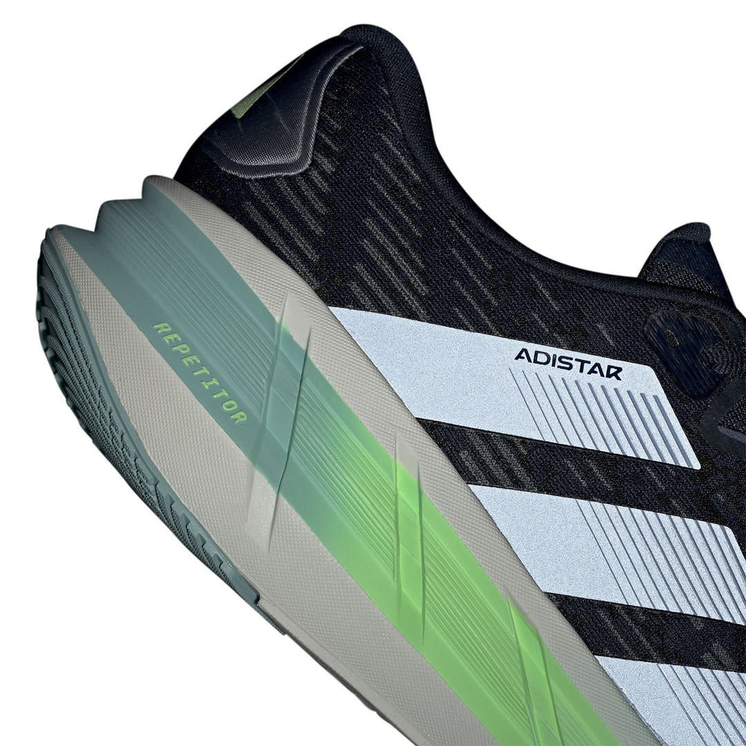 Adidas Mens Adistar 4 - Aurora Ink/Preloved Ink/Lime Burst - Neutral - AW25
